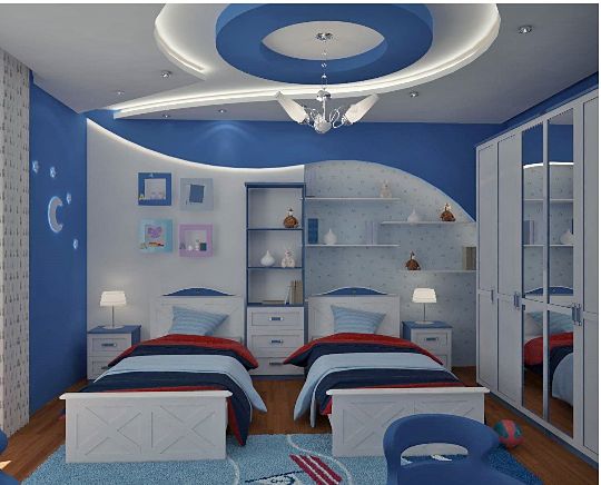 ديكورات غرف اطفال بتصميمات واشكال والوان مختلفة 2023