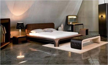 الوان دهانات غرف النوم الخشب الحديثة 2023