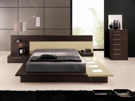 الوان دهانات غرف النوم الخشب الحديثة 2023